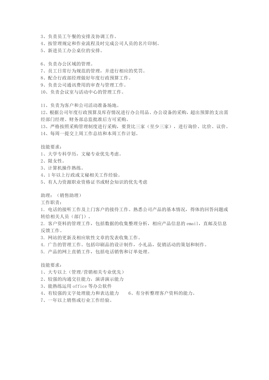 公司文员工作职责115.doc