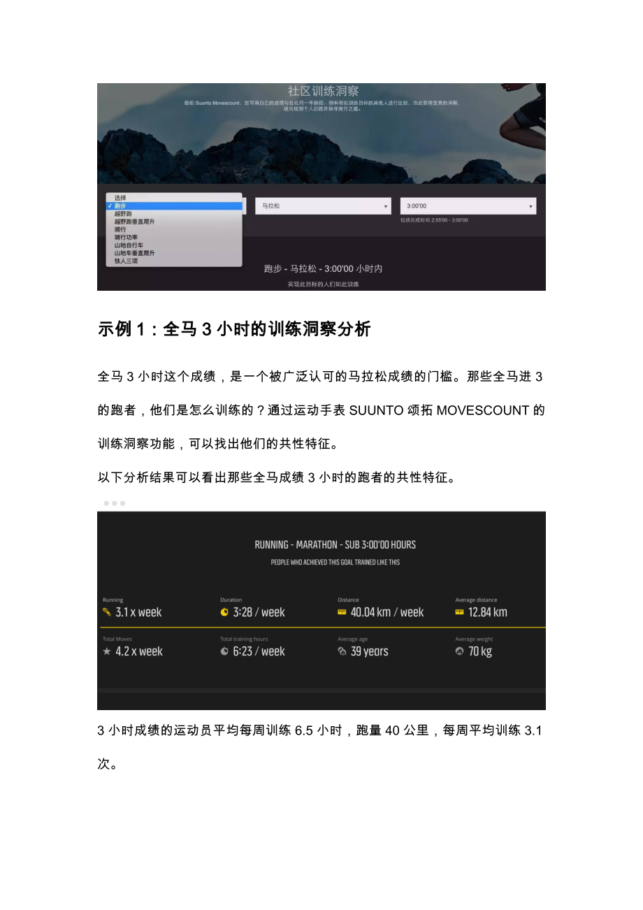 运动手表SUUNTO颂拓的训练洞察——MOVESCOUNT.doc