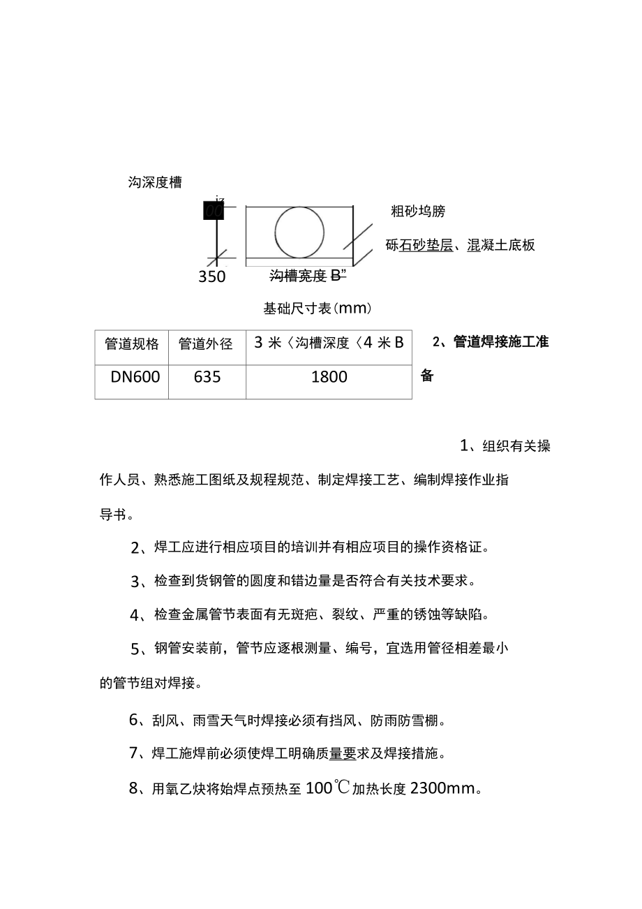 龙堰路过路焊接钢管套管施工方案2.doc