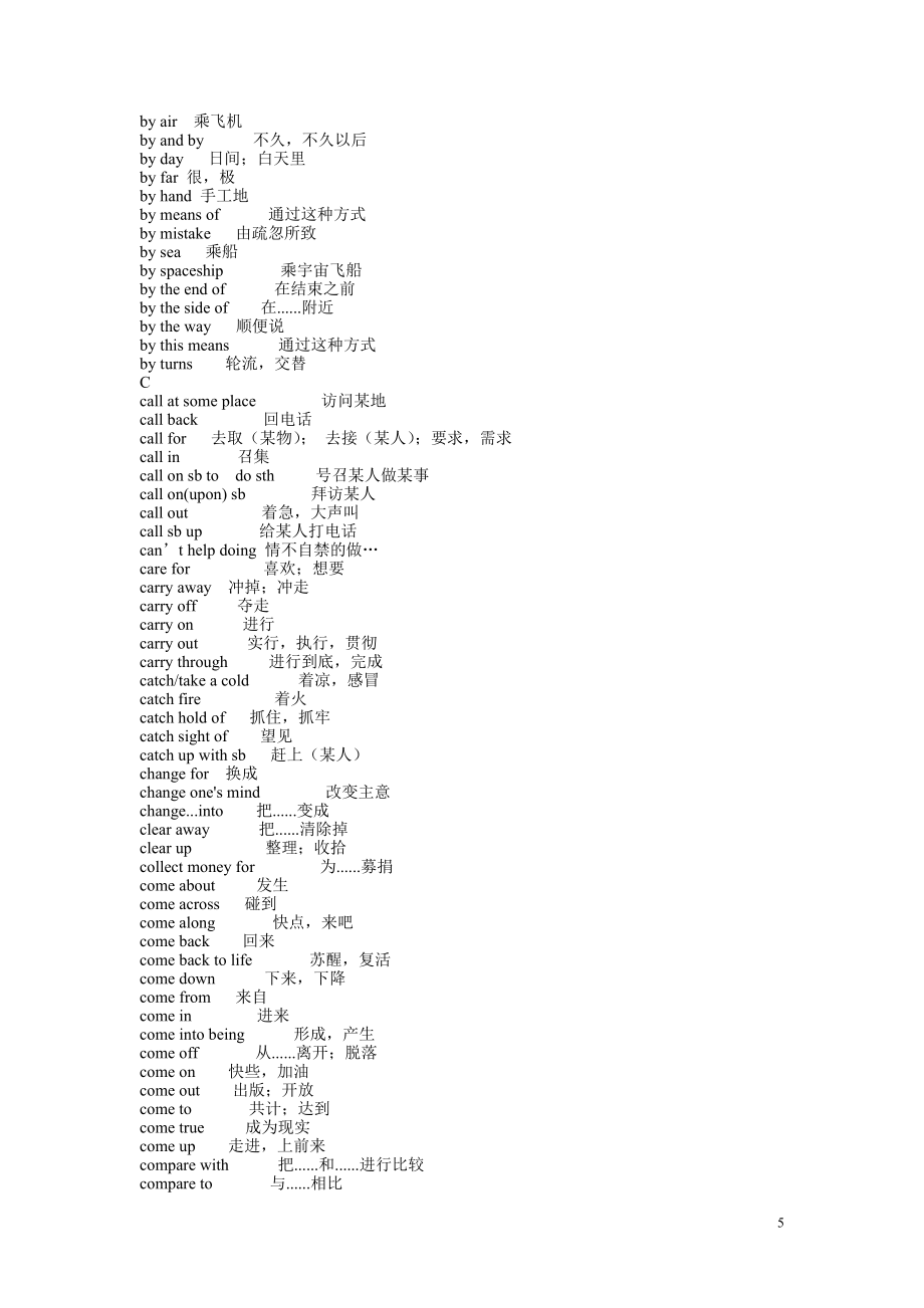 高中英语短语大全[1].doc