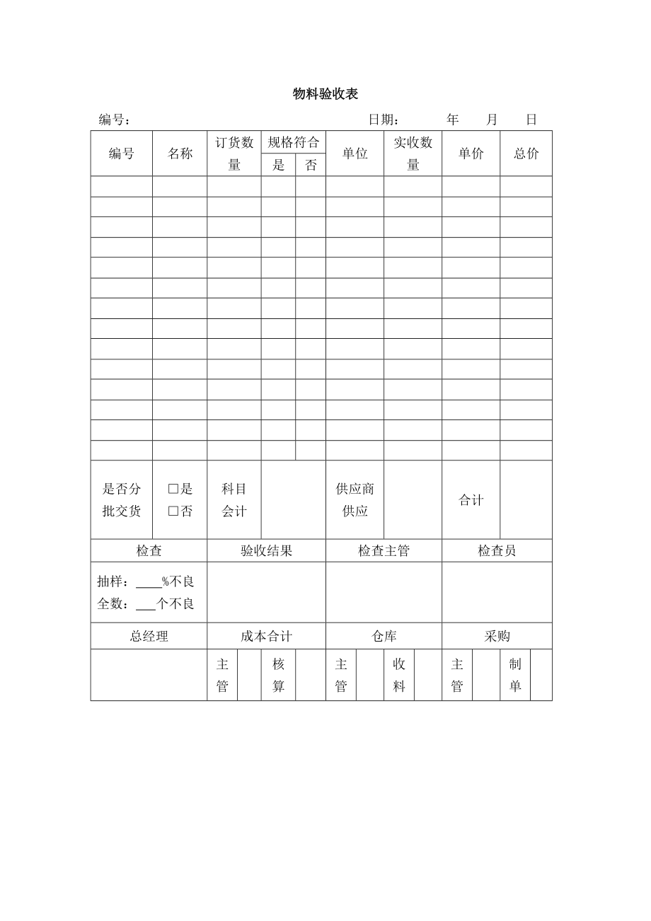 物料验收表.doc