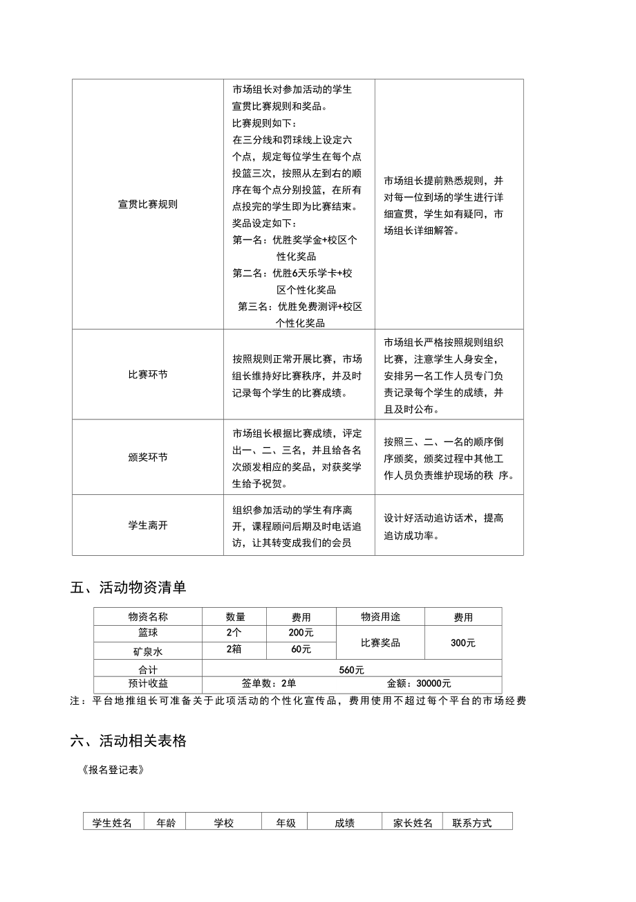 培训机构活动方案街头篮球争霸赛活动方案.doc