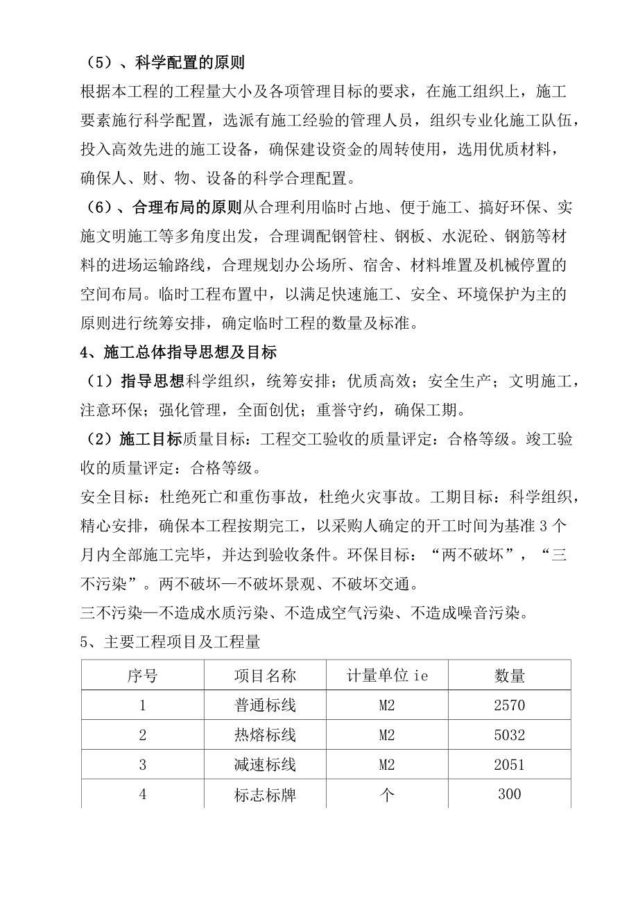 公路安全防护工程交通安全设施施工组织设计.doc