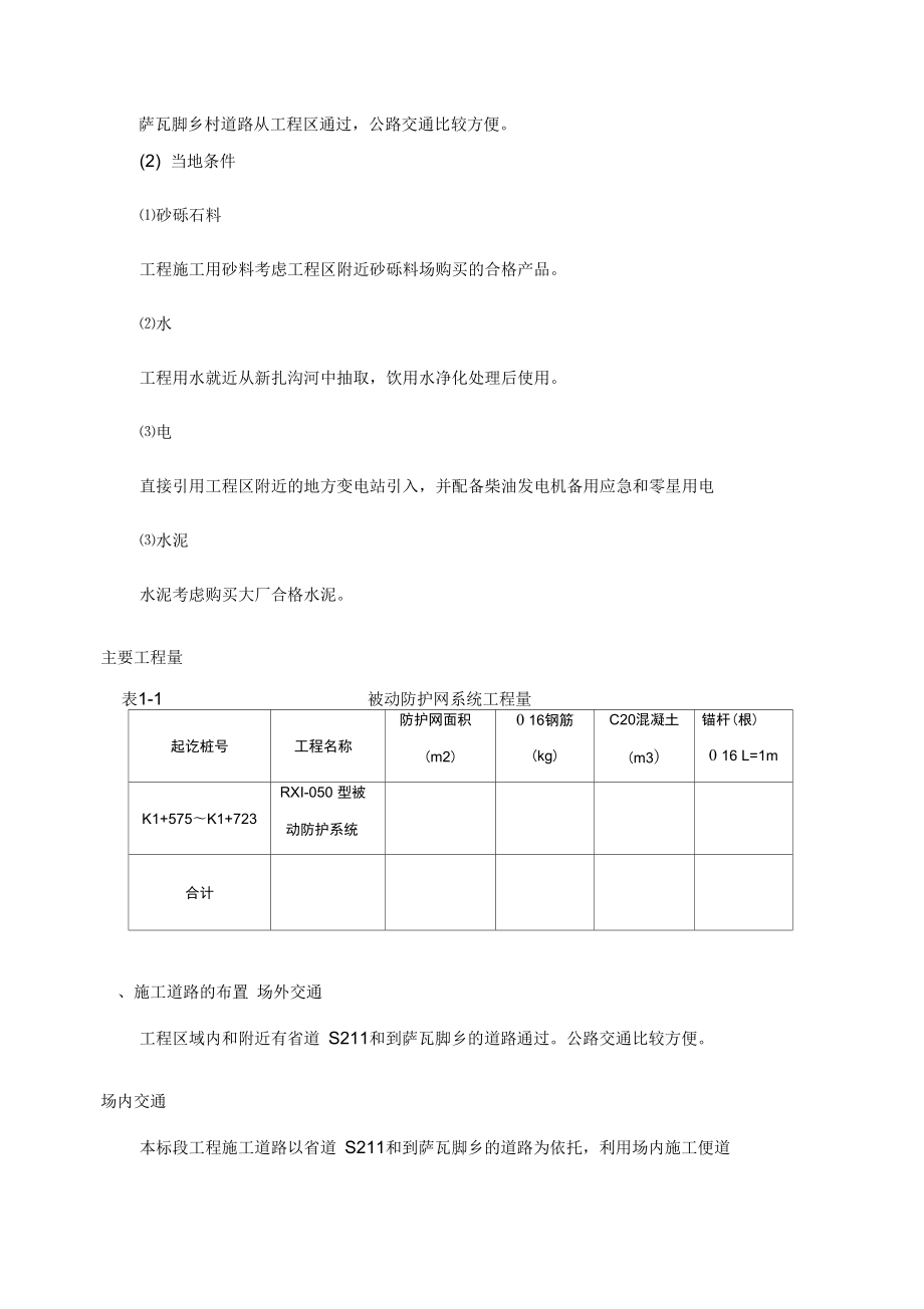 被动防护网施工方案76621.doc