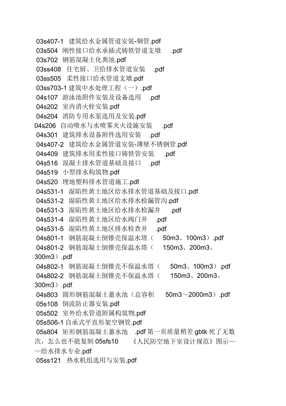 建筑雨水管图集.doc