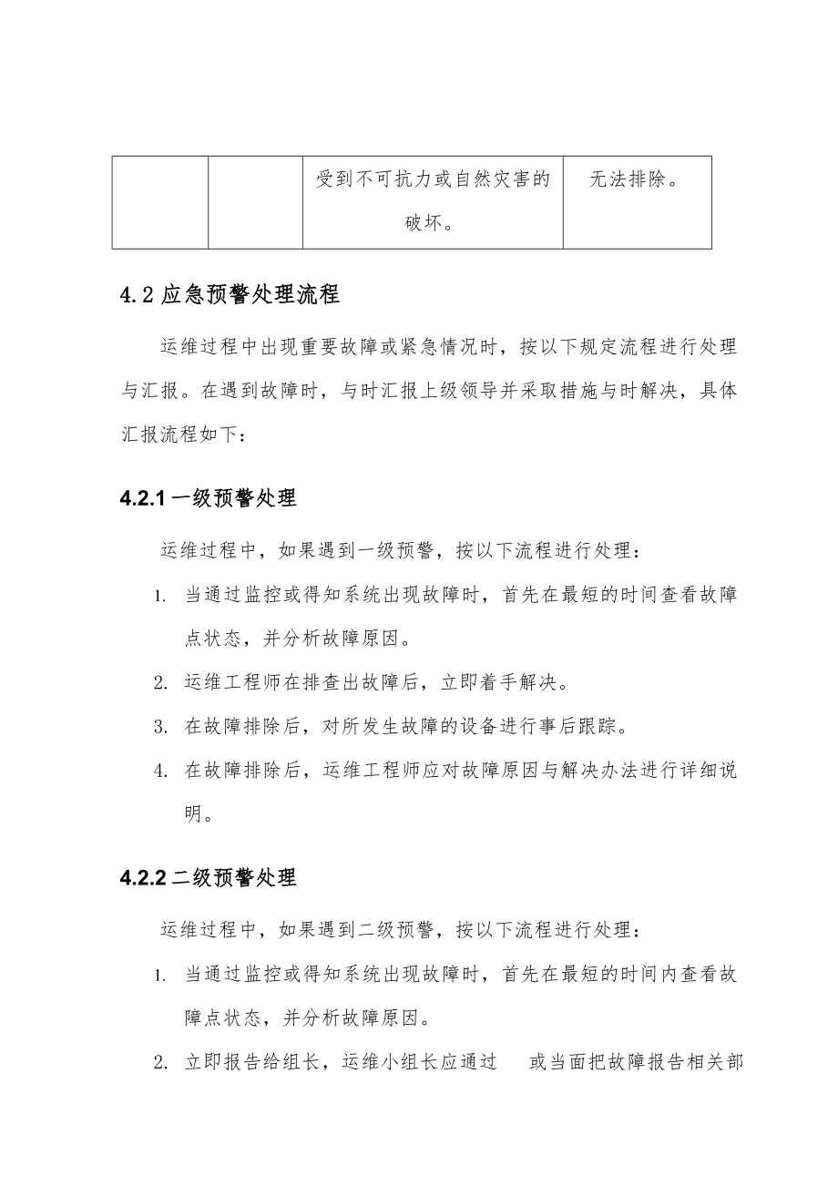 应用系统运维应急方案说明.doc