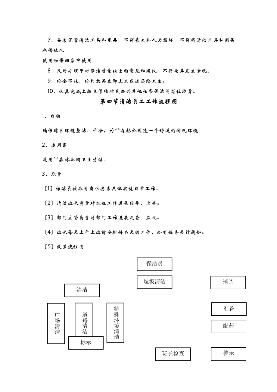 保洁服务管理实施方案.doc