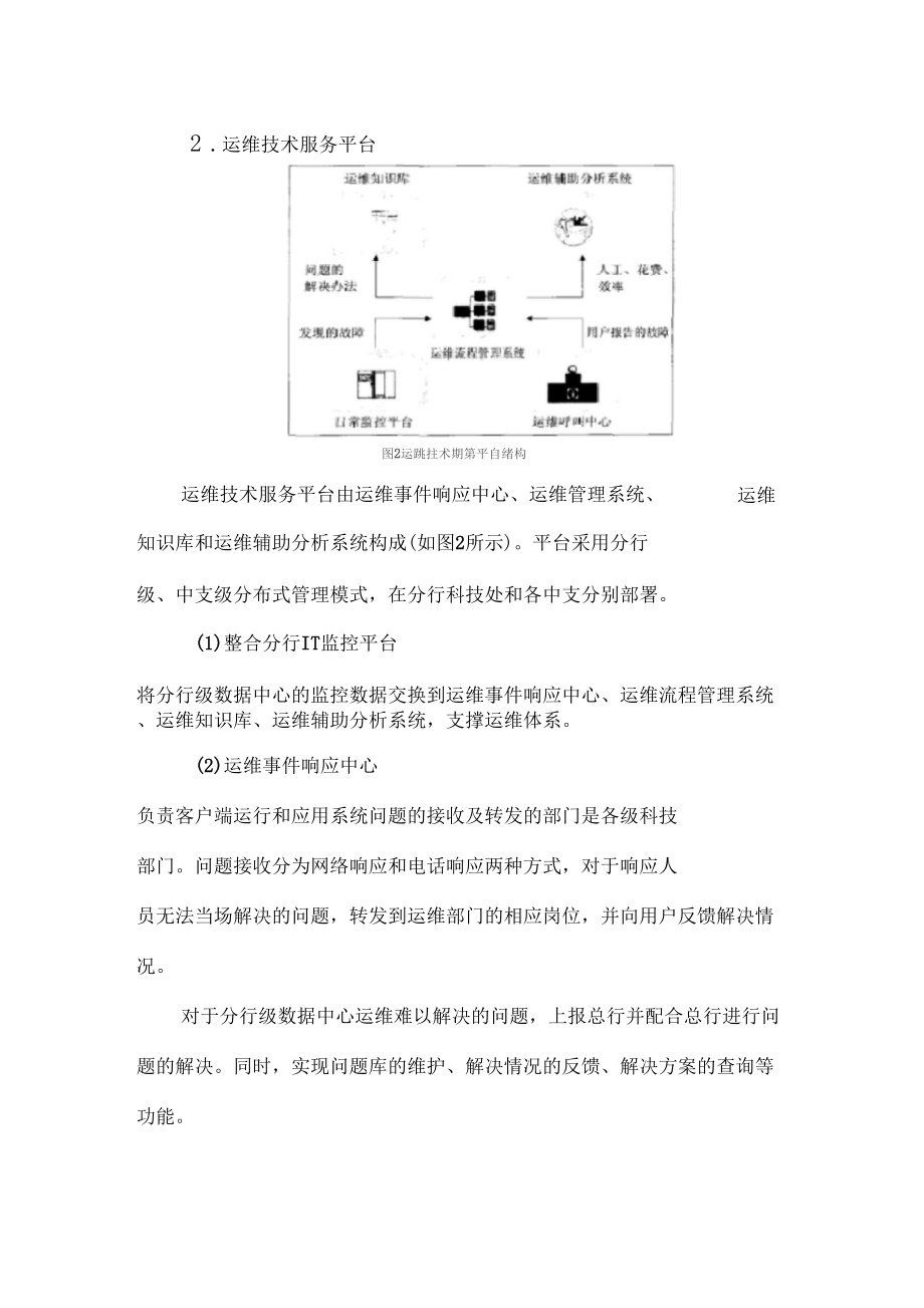 金融业数据中心IT运维服务体系建设完整方案.doc