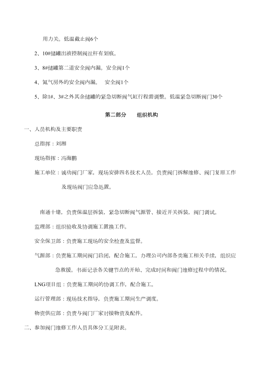 LNG维修阀门方案.4.23.doc