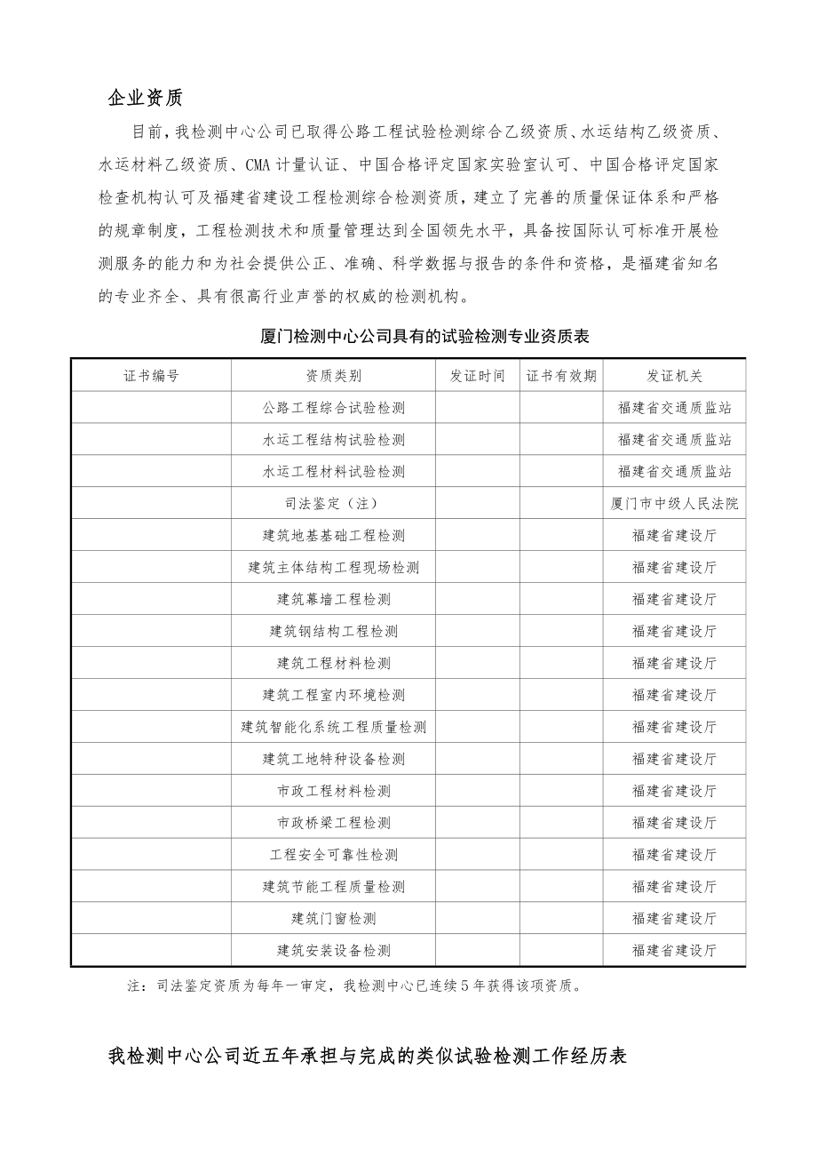 试验检测投标技术建议书.doc