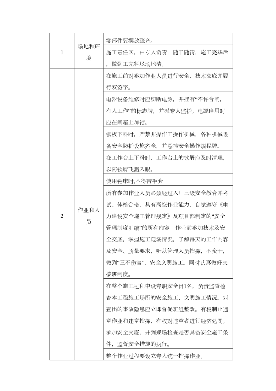 爬梯平台施工方案.doc