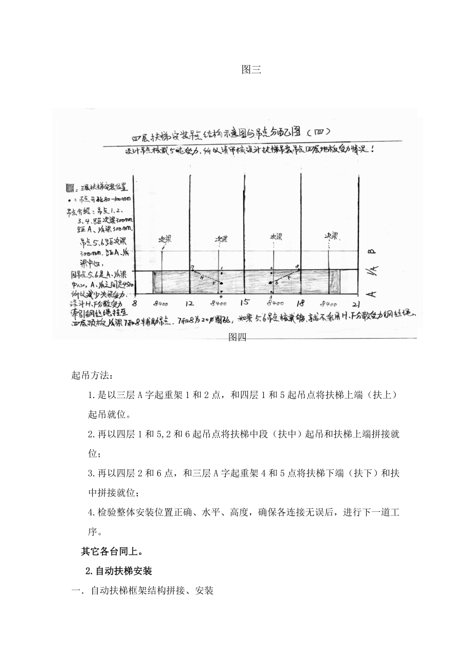 自动扶梯安装吊装综合项目施工专项方案.doc