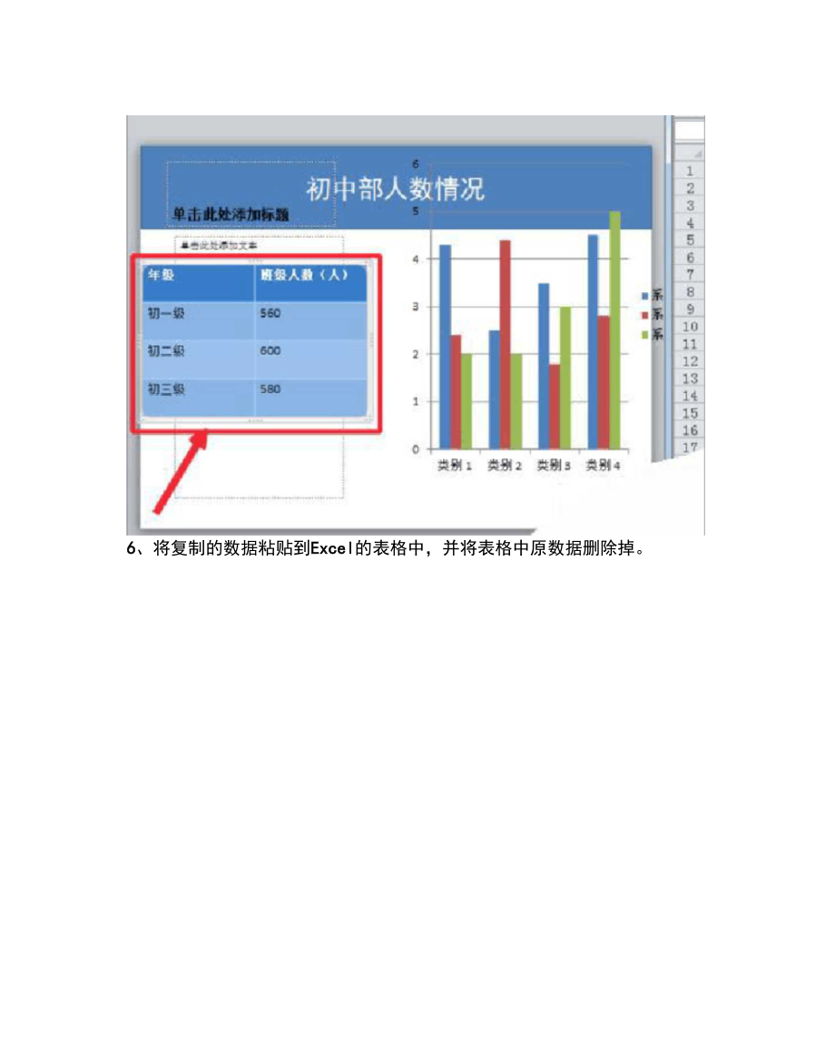 【PPT实用技巧】ppt怎么根据表格中的数据插入柱形图.doc