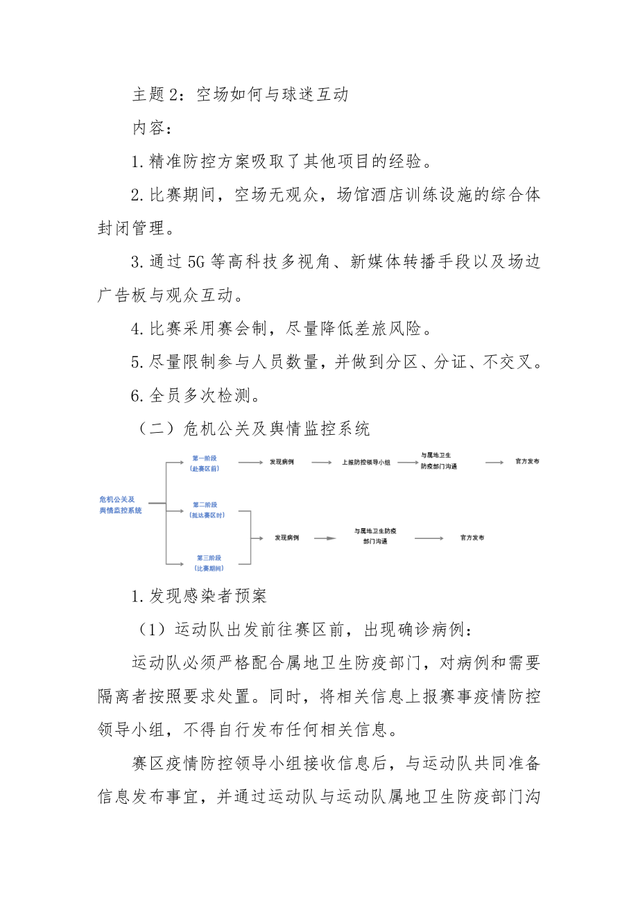 羽毛球赛事防疫应急预案与舆情应对预案.doc