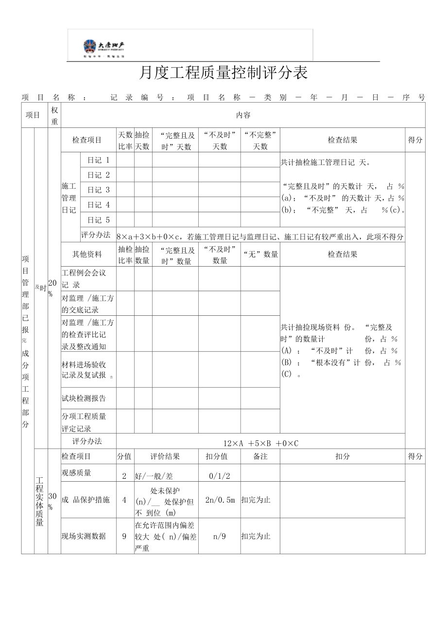 工程巡检管理办法.doc