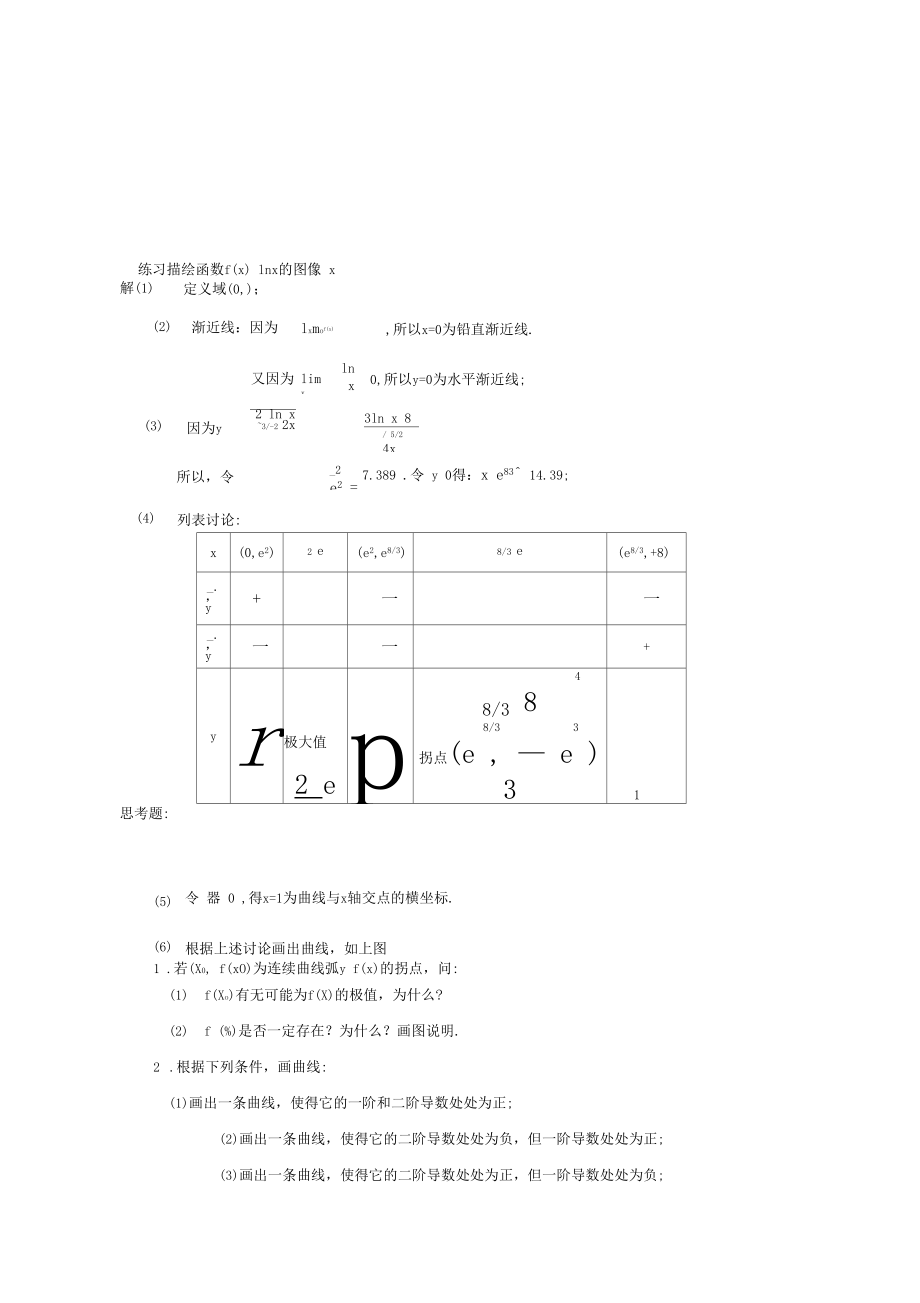 高数教案_拐点与函数作图16.doc