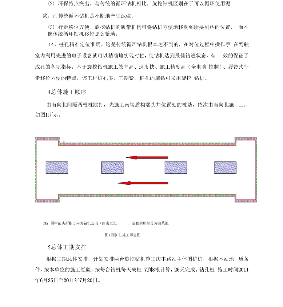 围护桩施工规划方案x.doc