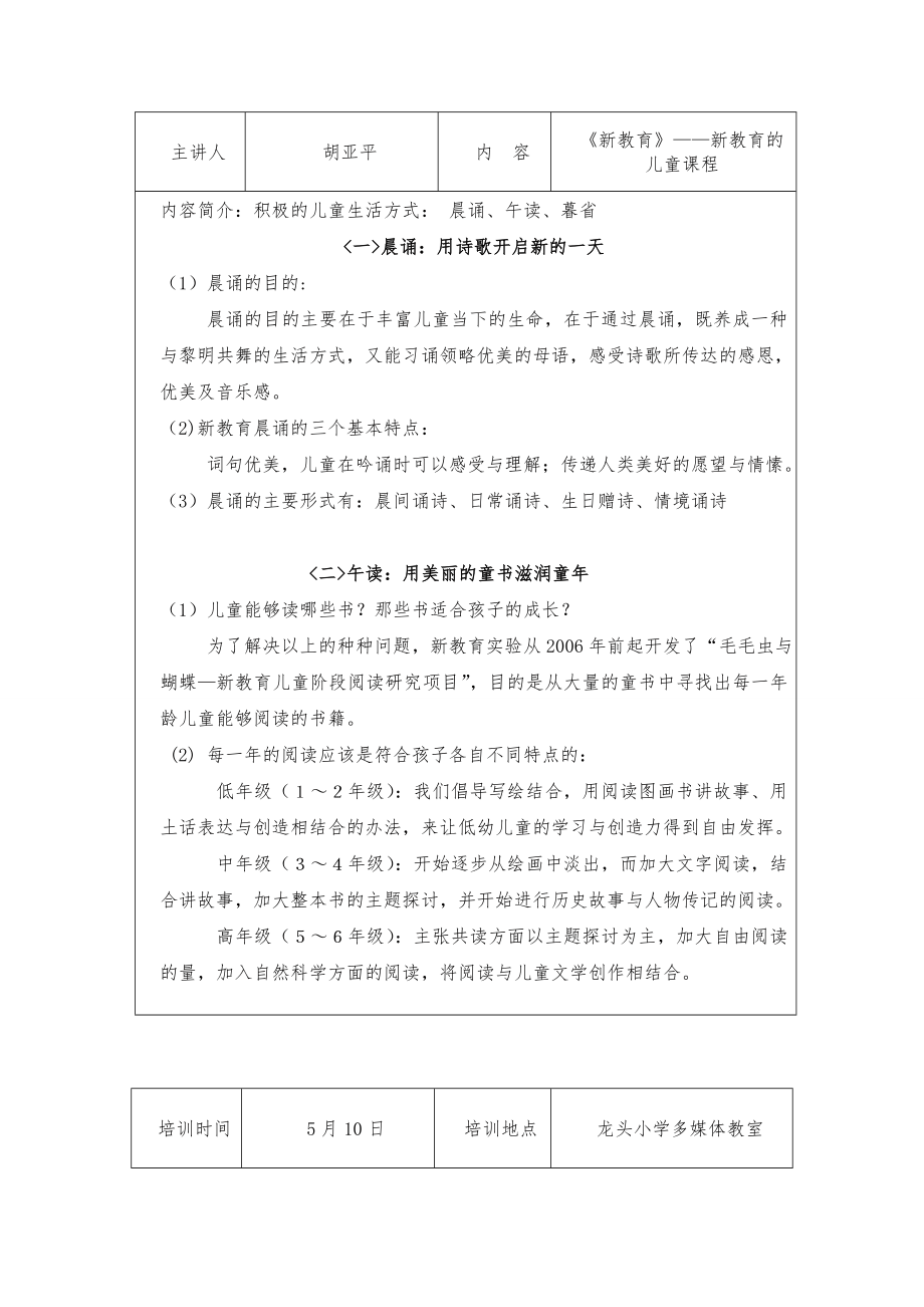 青年教师培训记录.doc