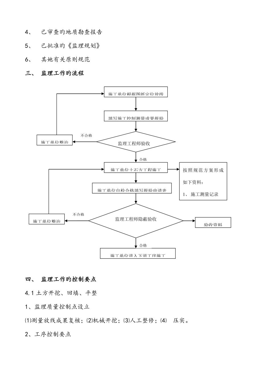 土石方关键工程监理标准细则.doc