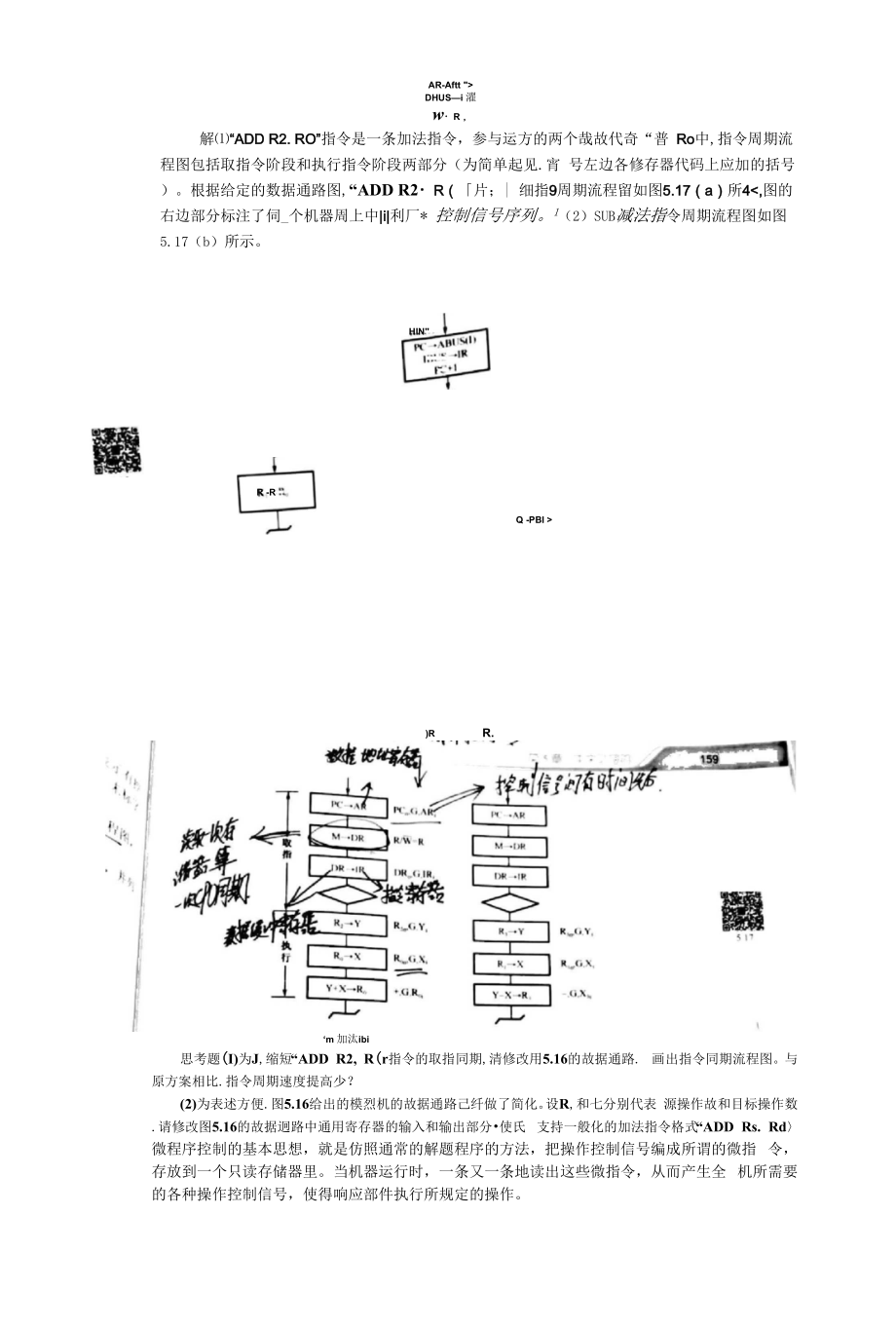 计算机组成原理期末知识点总结.doc