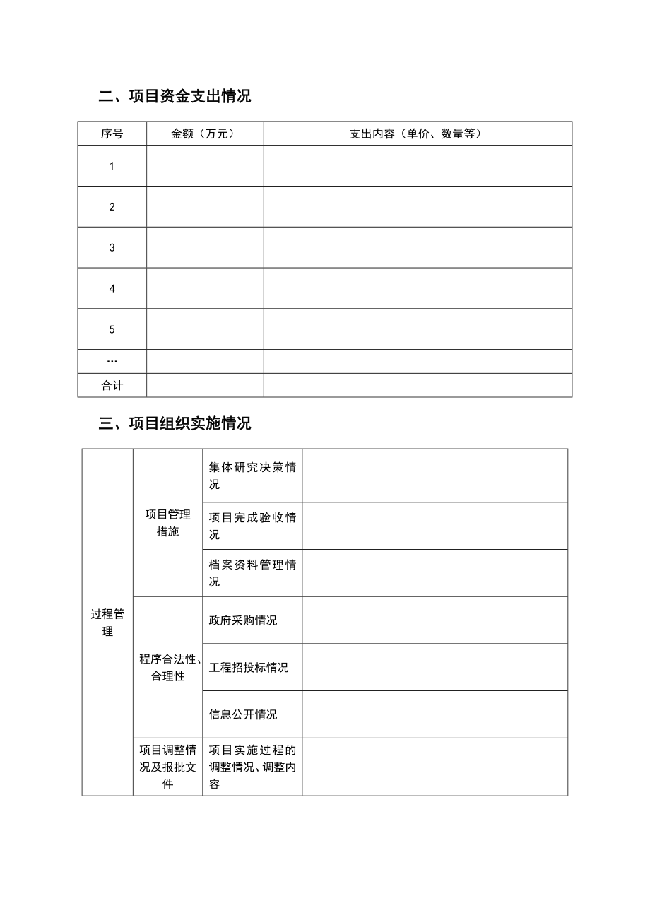 项目(用款)单位项目绩效自评表.doc