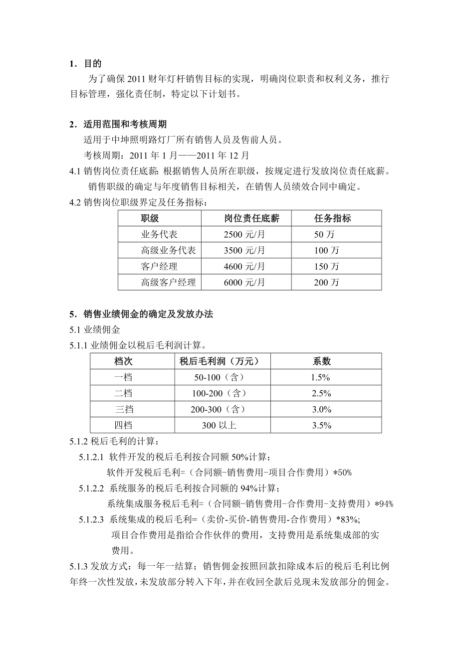 销售任务责任书.doc