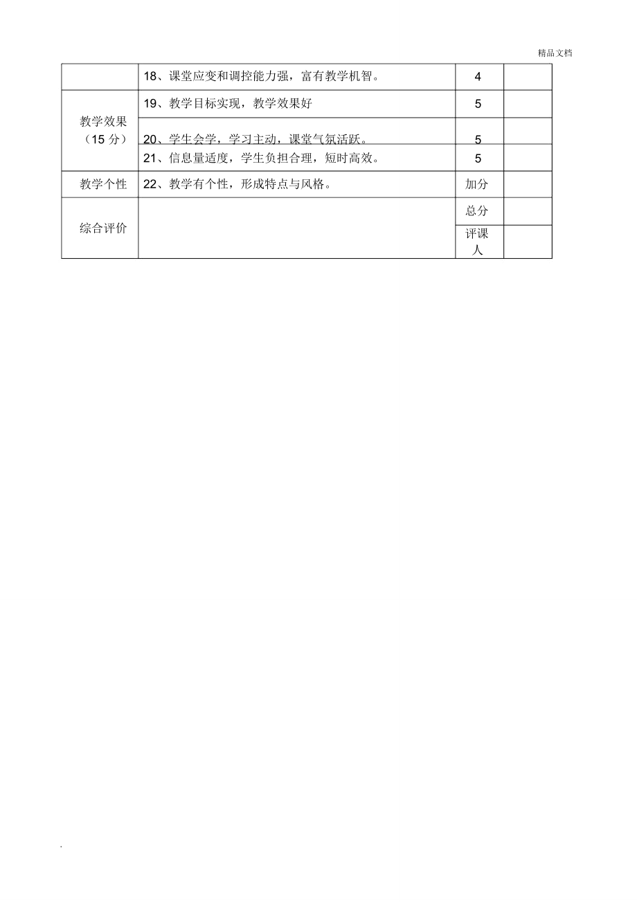 教师工作考核表.doc