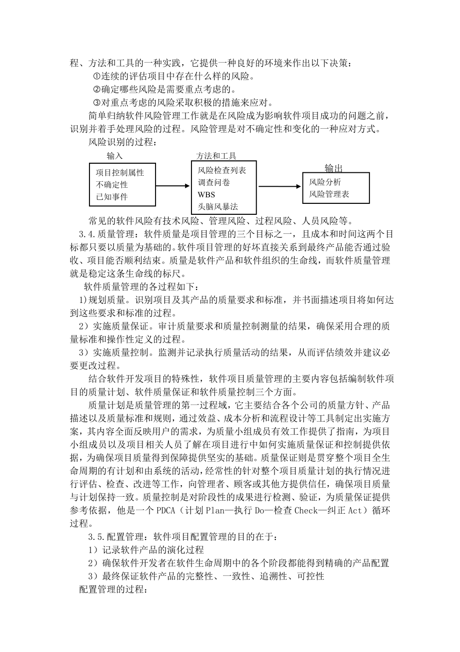 软件项目管理总结.doc