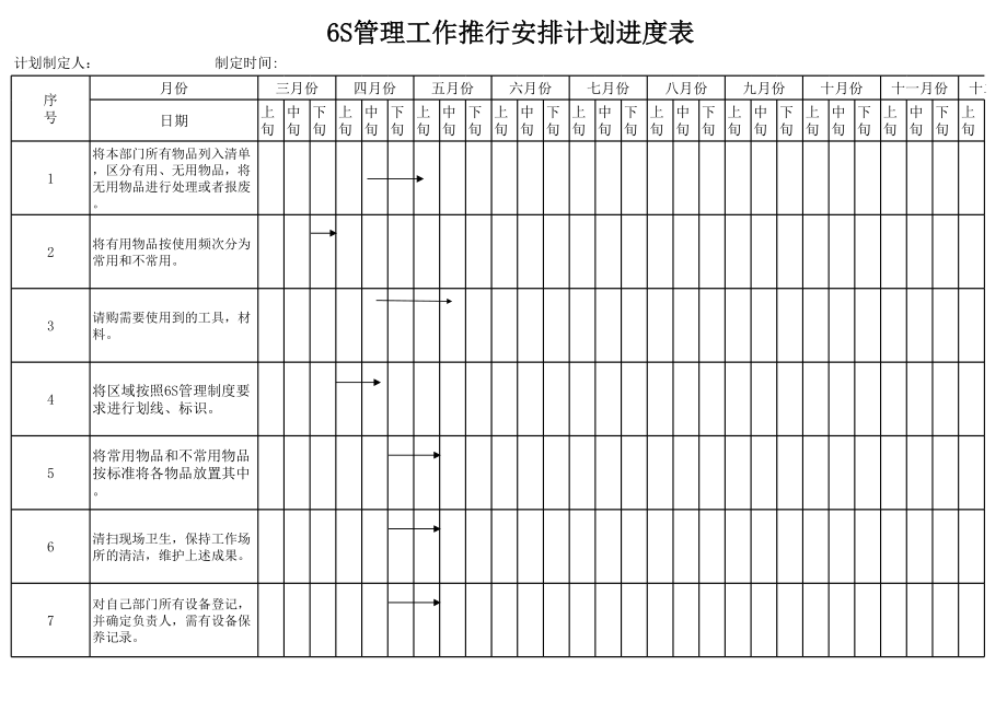 6S工作计划表.xls