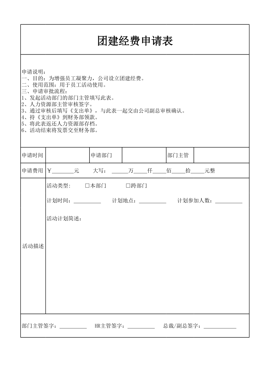 团建经费申请 (2).xls