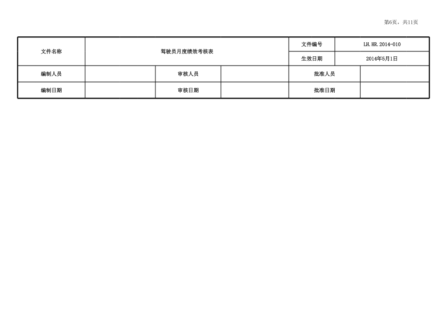 司机绩效考核方案1.xls