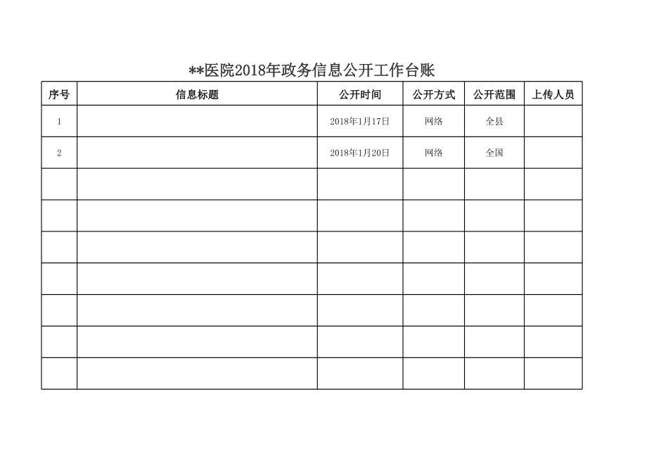 信息公开台帐.xls