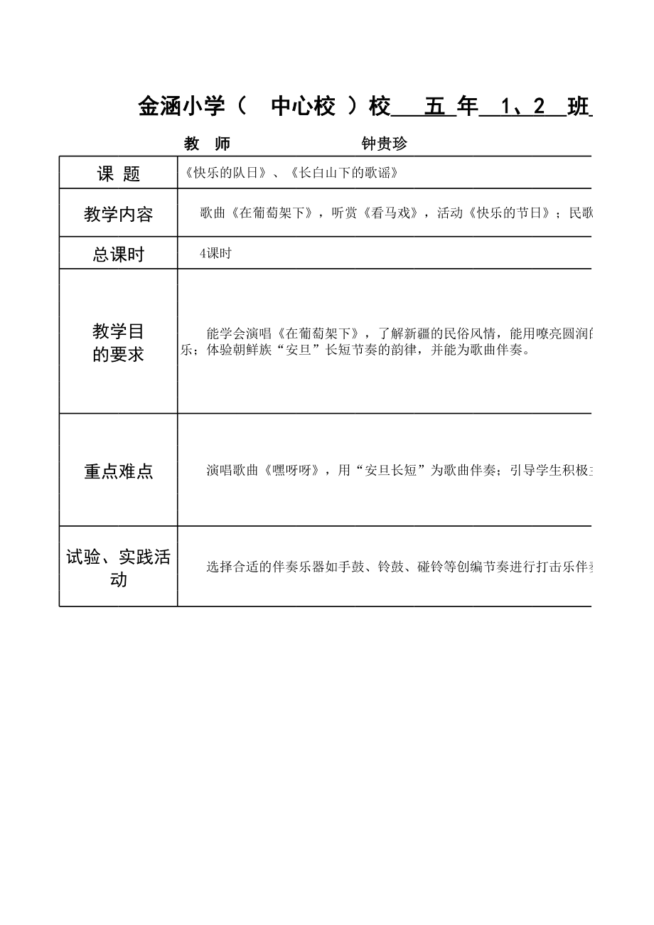 五年级综合实践上册计划.xls