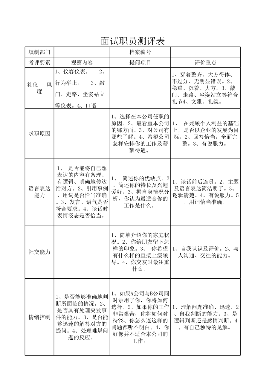 入职面试表xls-1.xls