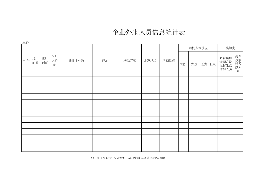 16外来人员信息统计表.xls