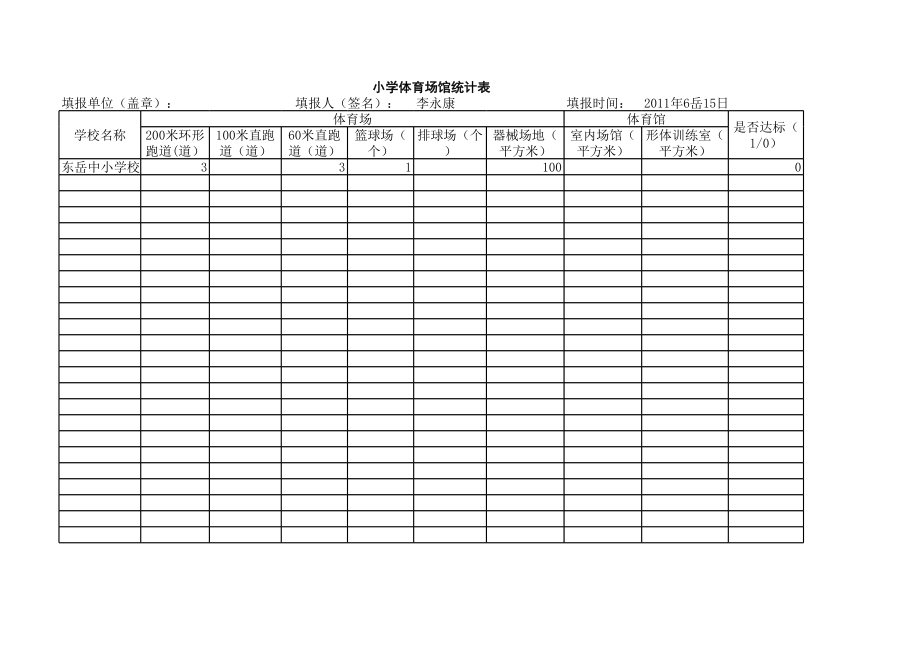 学校体育场馆统计表.xls