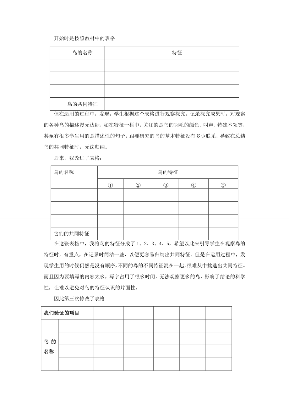 三年级科学下册《它们都是鸟》教案6青岛版.doc