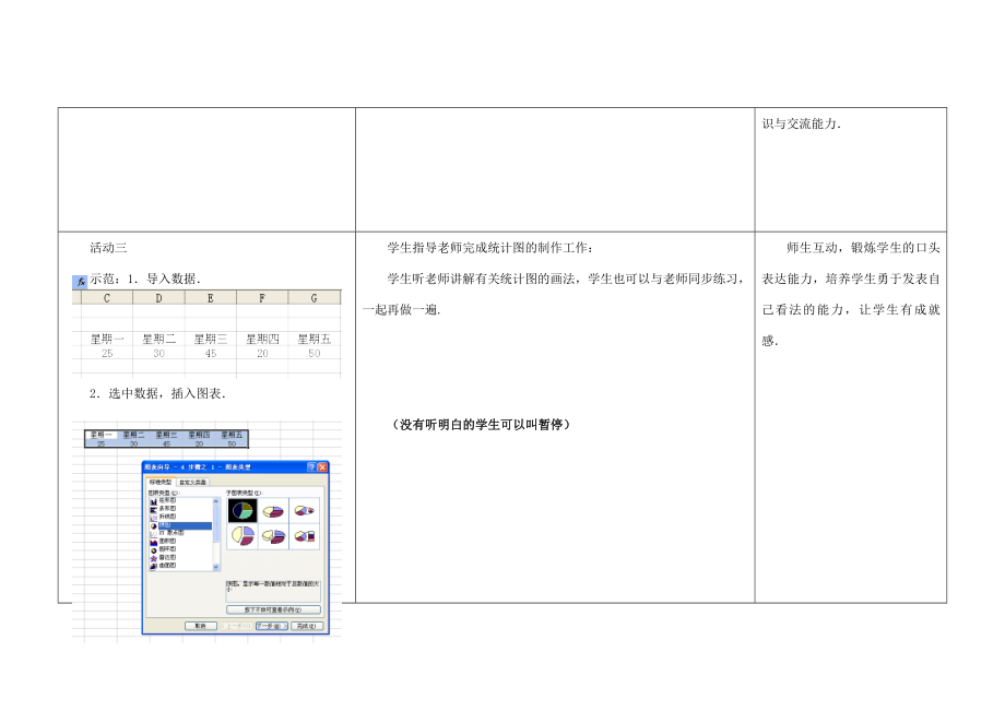 八年级数学下册7.2统计表、统计图的选用教案（3）（新版）苏科版.doc