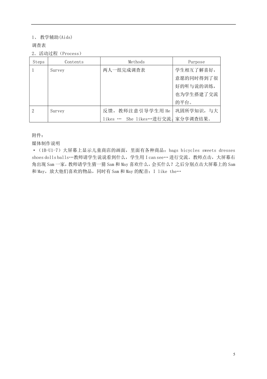 一年级英语下册1BUnit1NewYear（5）教案沪教牛津版.doc