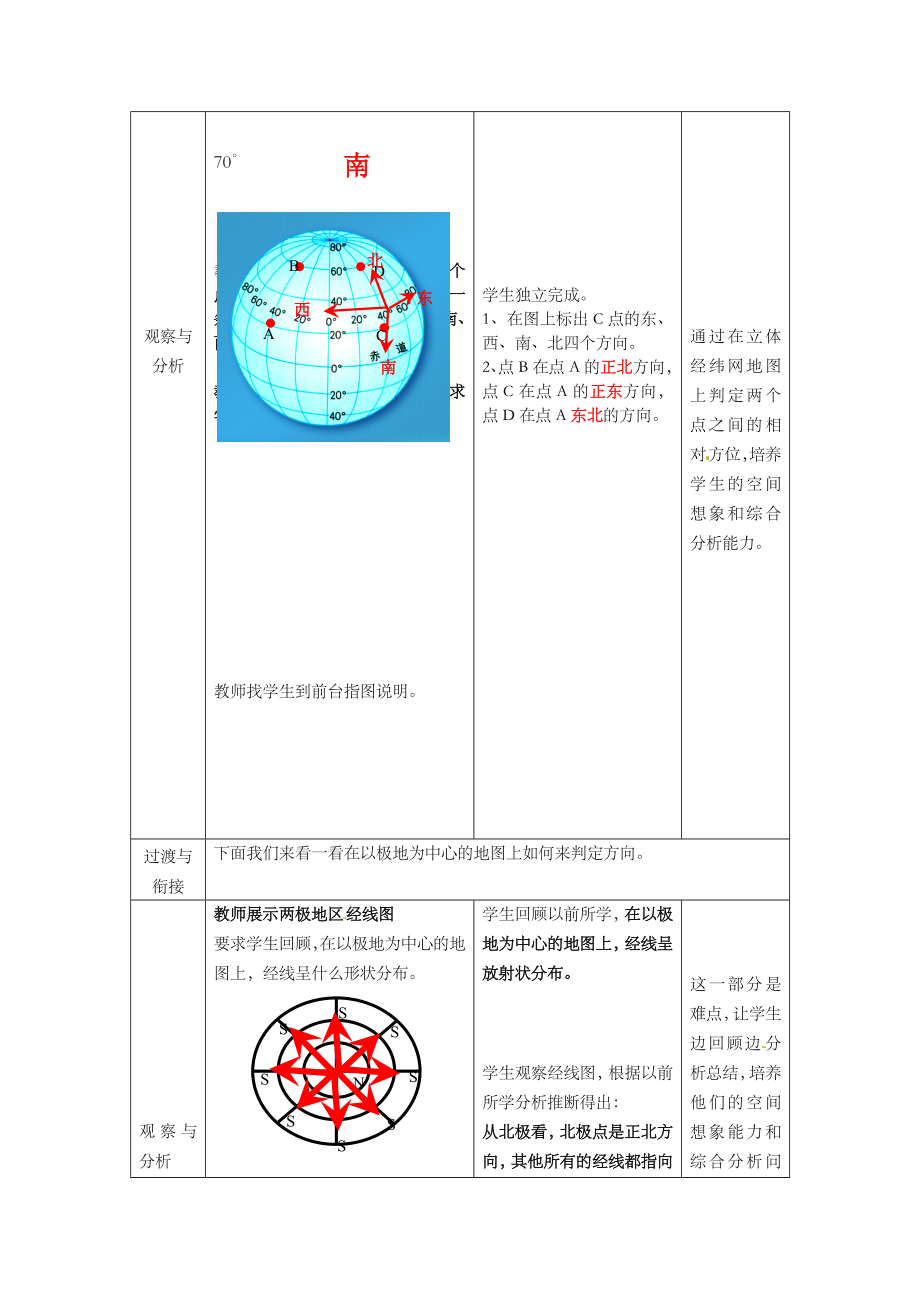 【商务星球版】7年级地理上册教案2.1地图基本要素（第1课时）2.doc