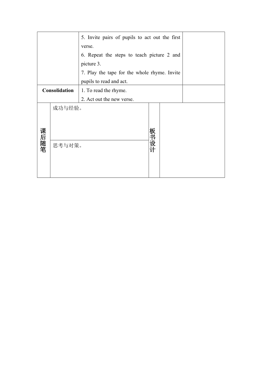 一年级英语上册Unit7Myfamily（PeriodFive）教案沪教牛津版.doc