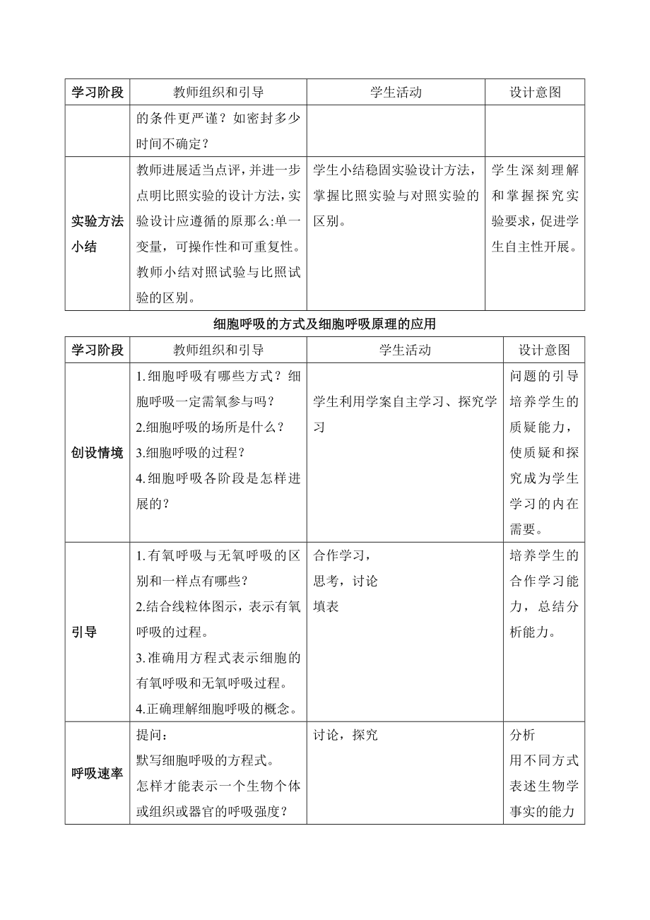 5.3《ATP的主要来源——细胞呼吸》教案.doc