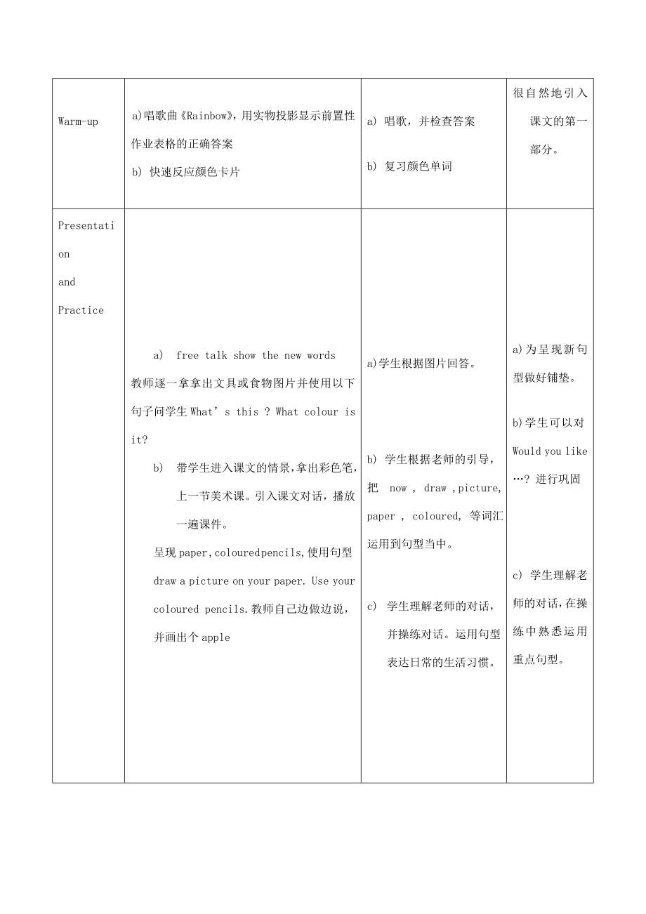 三年级英语上册Module4Unit11第一课时教案广州版.doc