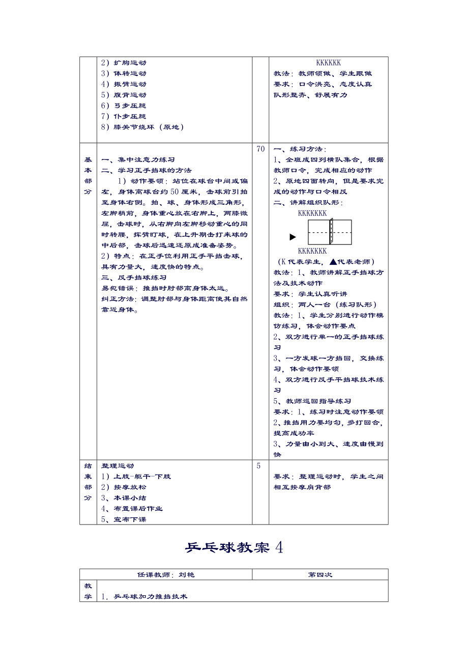 乒乓球兴趣课教案2.doc