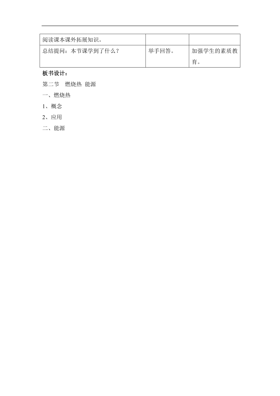 人教版高中化学选修41.2《燃烧热_能源》名师教学设计.doc