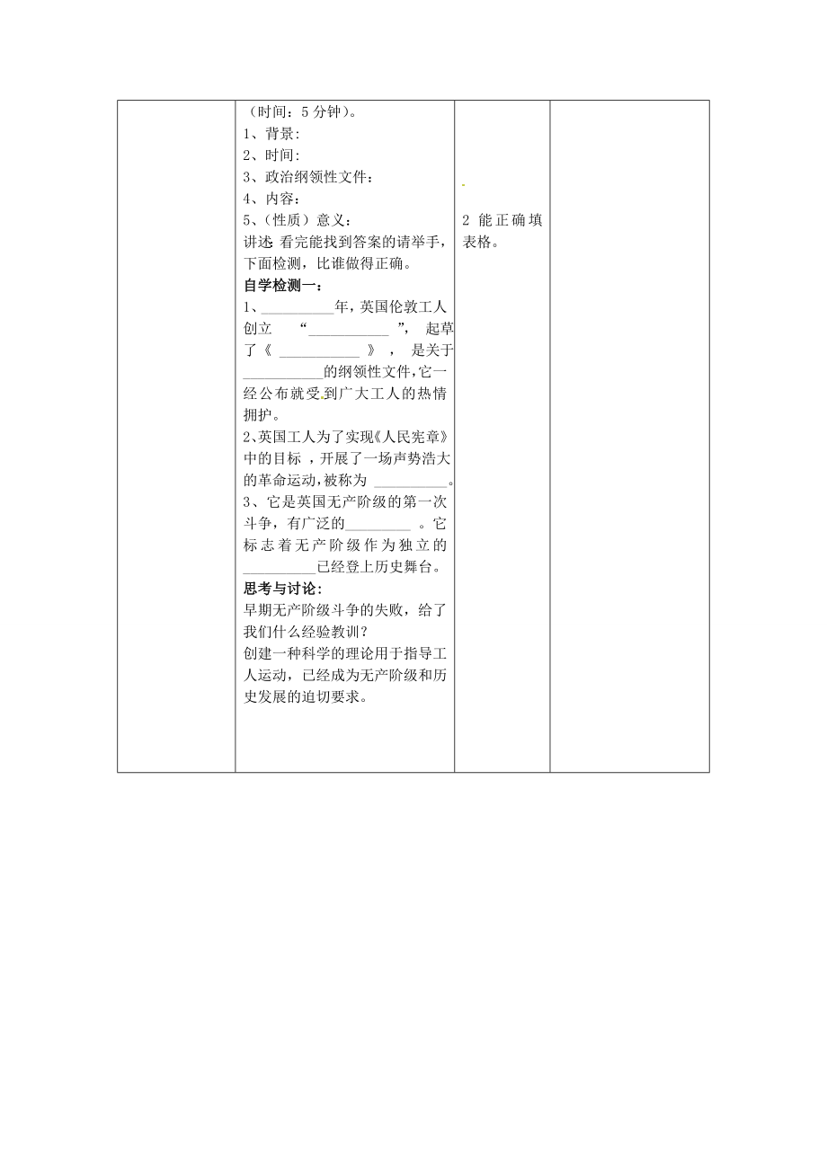 九年级历史上册第18课马克思主义诞生复习教案中华书局版中华书局版初中九年级上册历史教案.doc