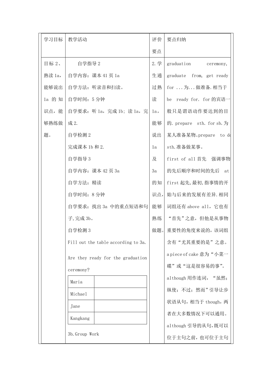 九年级英语下册Unit6EntertainmentandFriendshipTopic3IwillrememberourfriendshipforeverSectionA教案2（新版）仁爱版（新版）仁