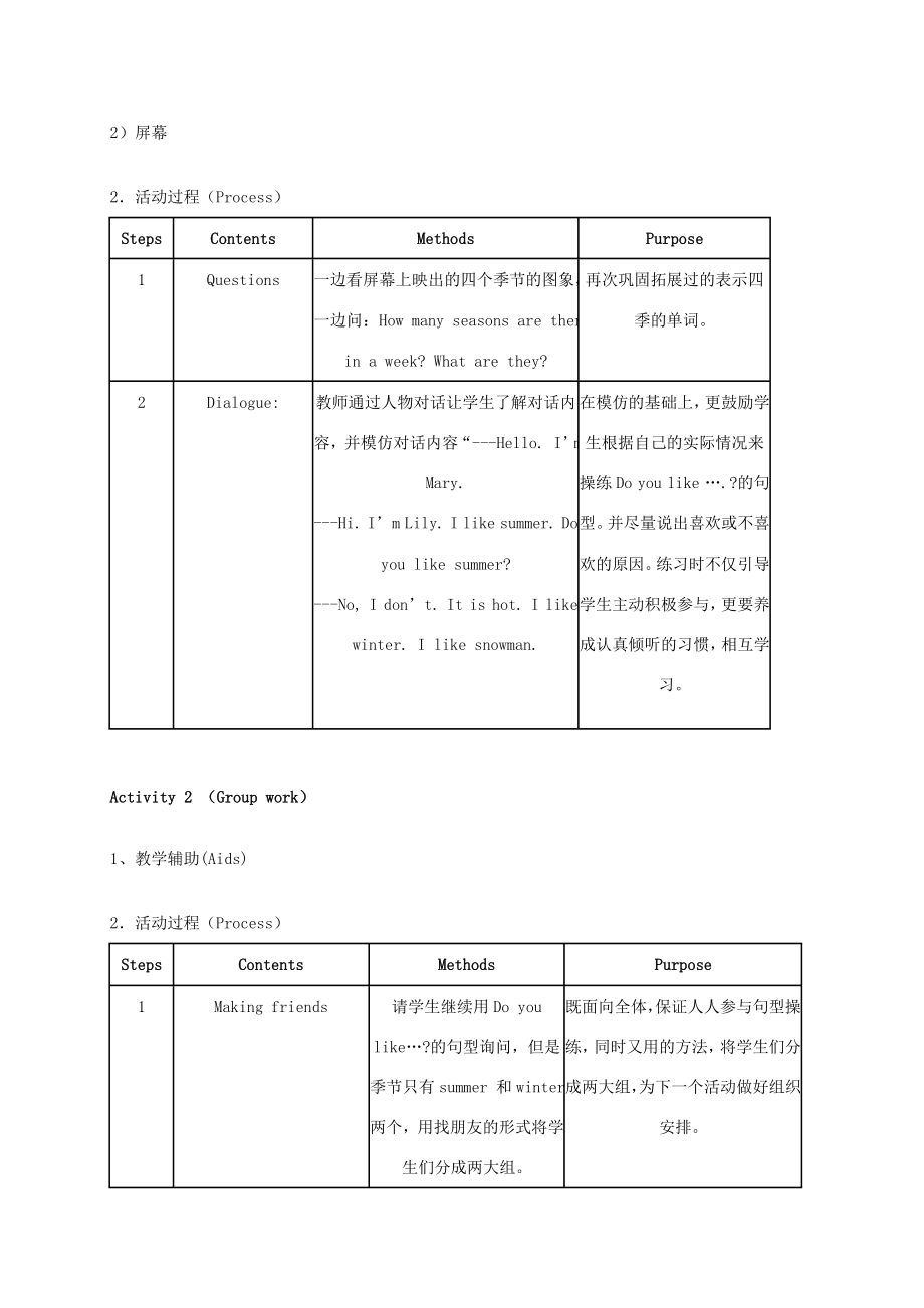 二年级英语上册Unit7Weather第六课时教案沪教牛津版.doc