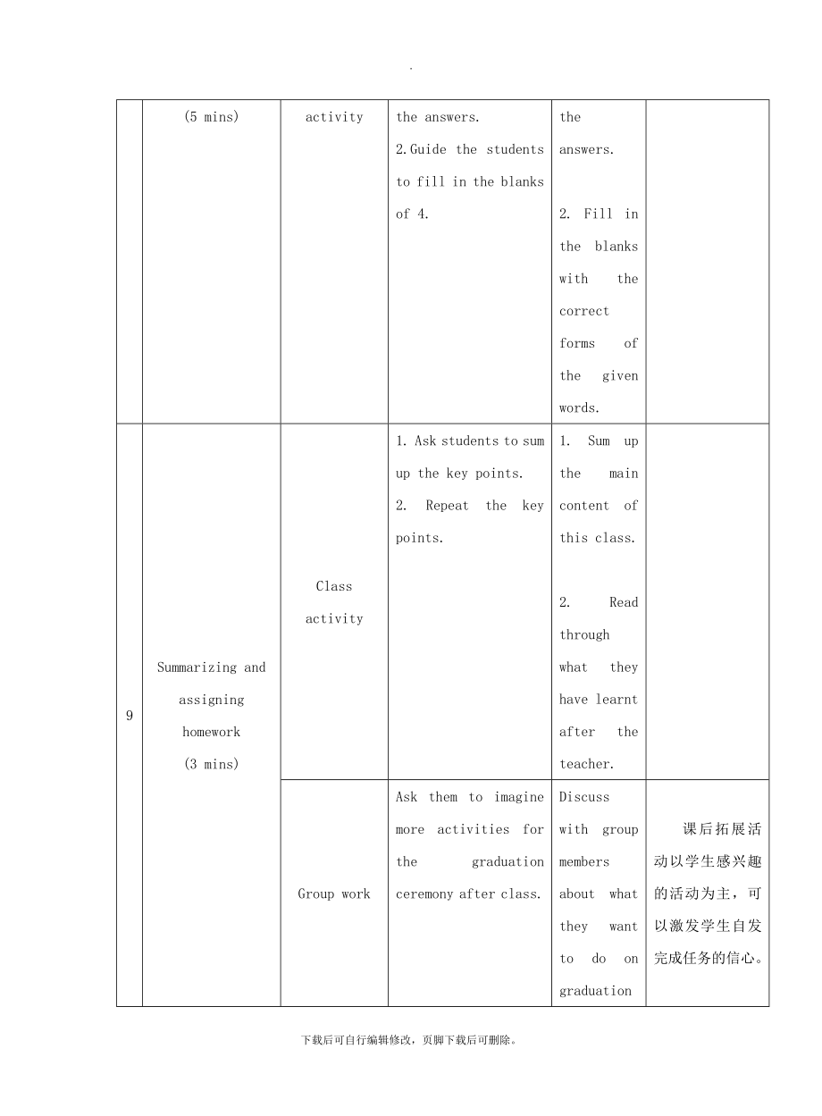 九年级英语下册Unit6EntertainmentandFriendshipTopic3IwillrememberourfriendshipforeverSectionA教学案例设计（新版）仁爱版.d