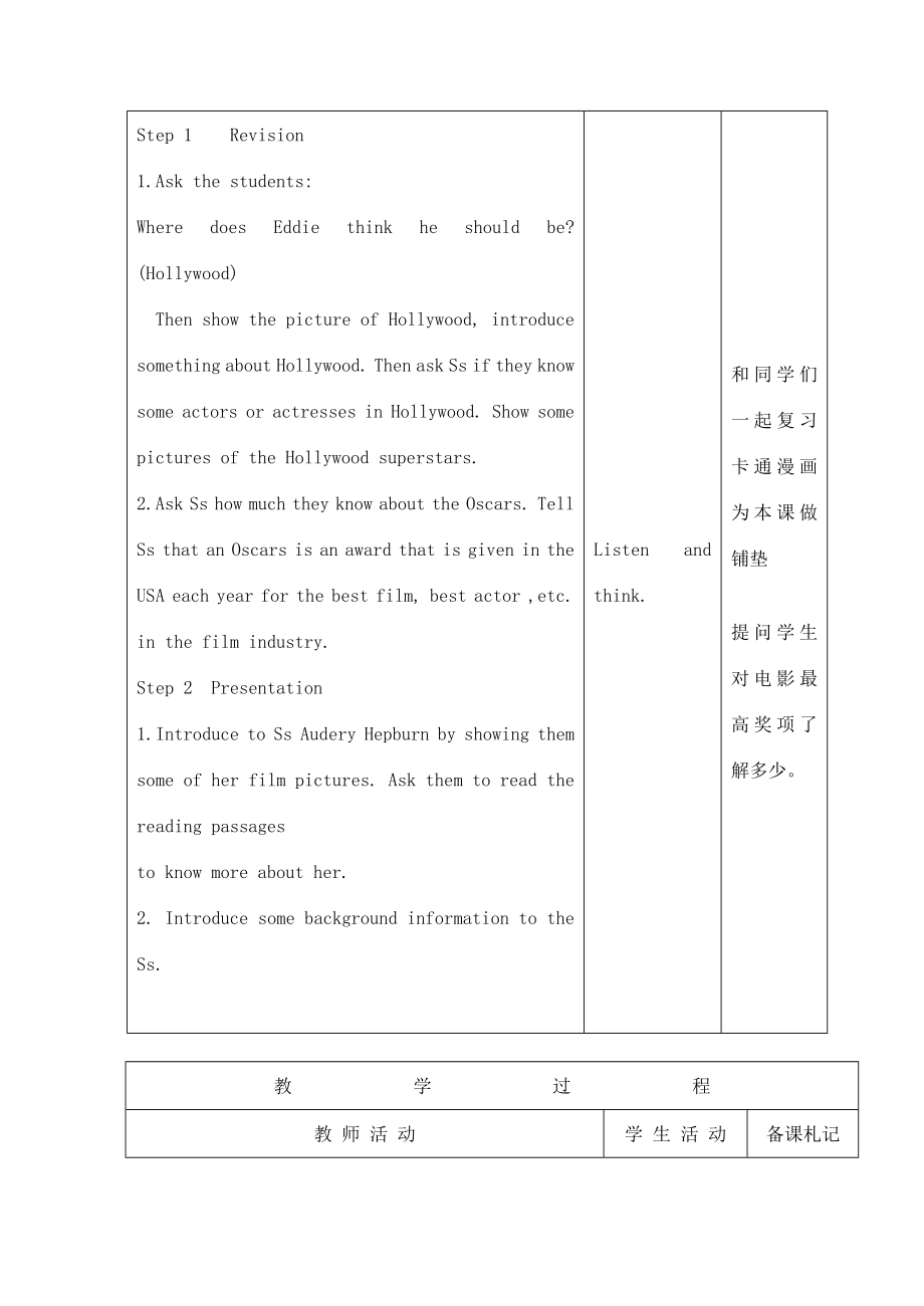 九年级英语上册Unit5(15)教案牛津版.doc